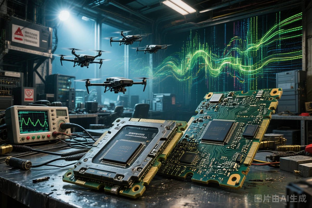 Industrial Memory Chips for Military UAV Systems