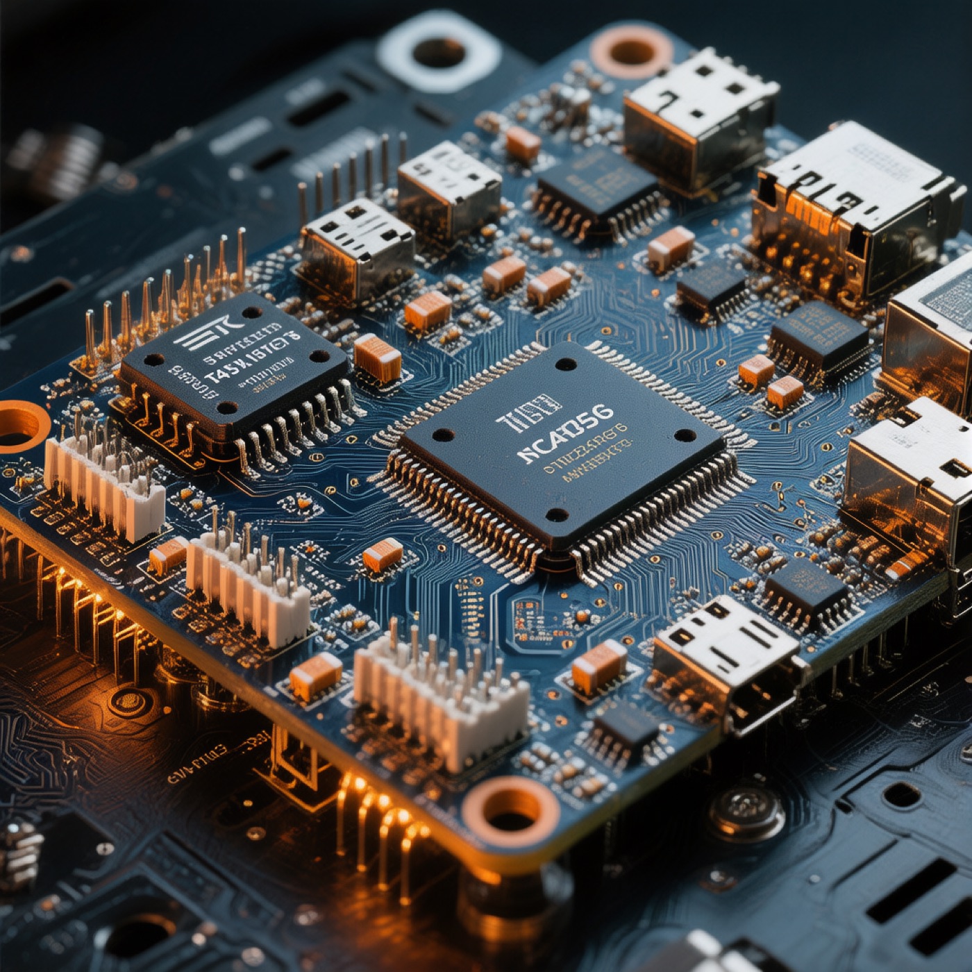 STM32F405RGT6 drone MCU architecture with UAV controller peripherals