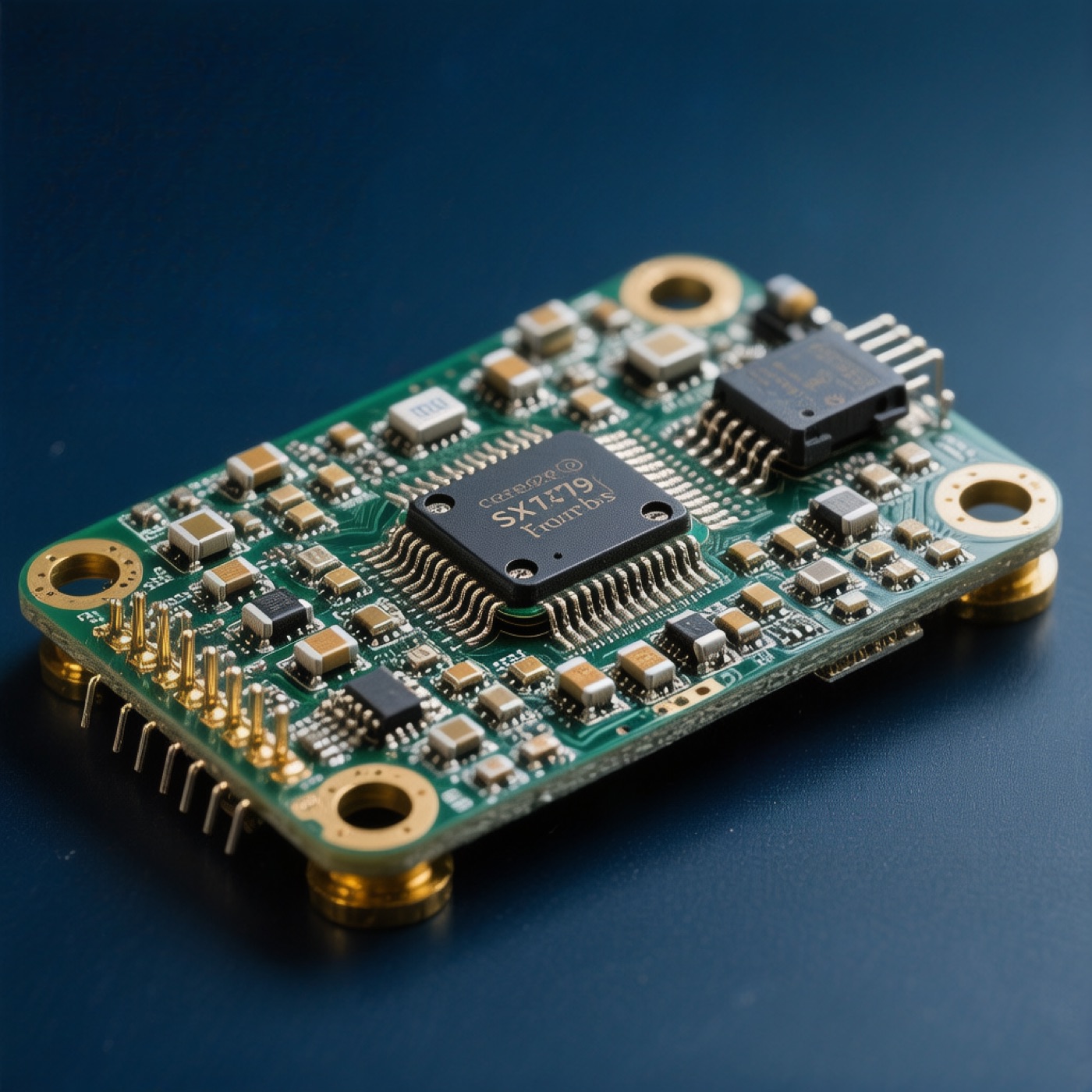 SX1276 drone RF link board with telemetry antenna matching network